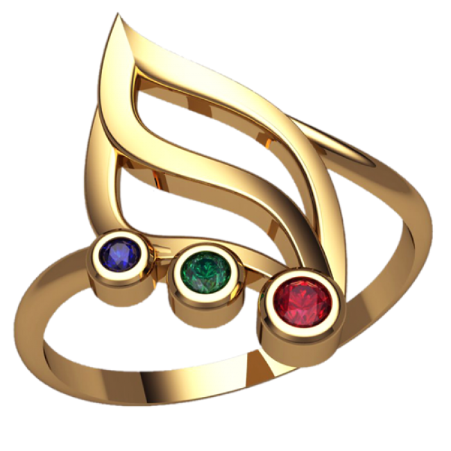 Женское кольцо 2552