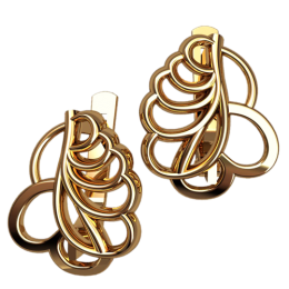 Женские серьги 4401