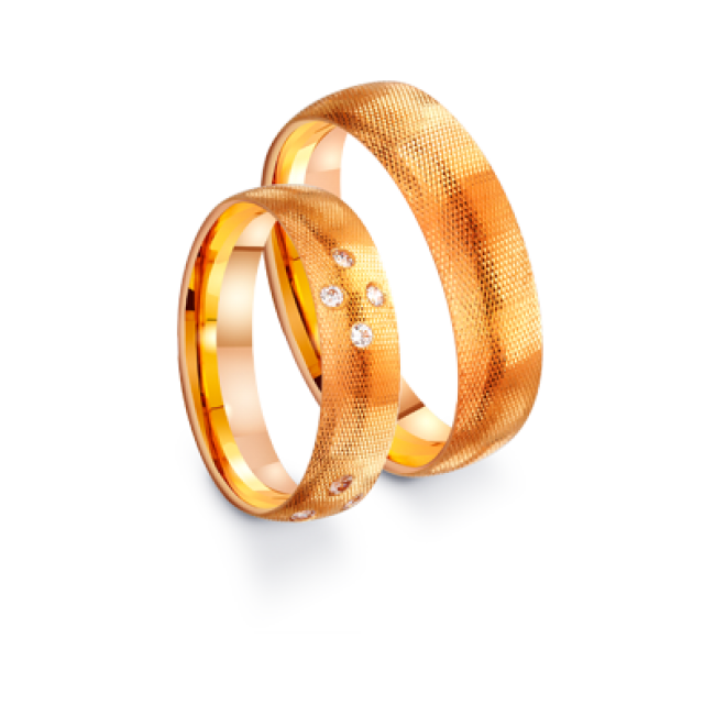 Кольца обручальные (пара) 412274D