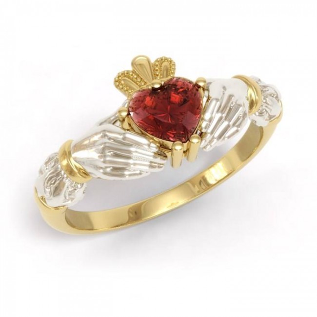 Кладдахское кольцо Red Heart