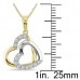 Double Heart necklace