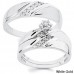 Classic wedding set yellow gold