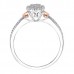 Diamond Heart promise ring