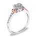 Diamond Heart promise ring