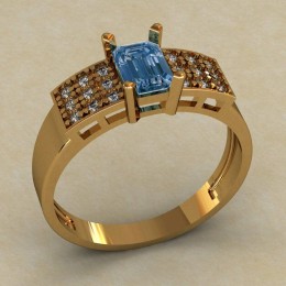 Женское кольцо КЕ-623