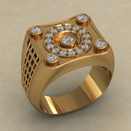 Мужское кольцо КМ-840