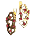 Женские серьги 4504