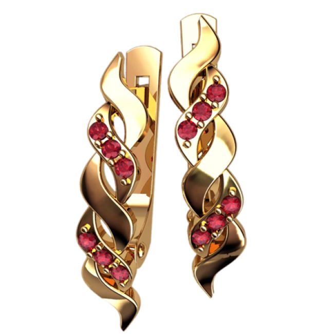Женские серьги 4612