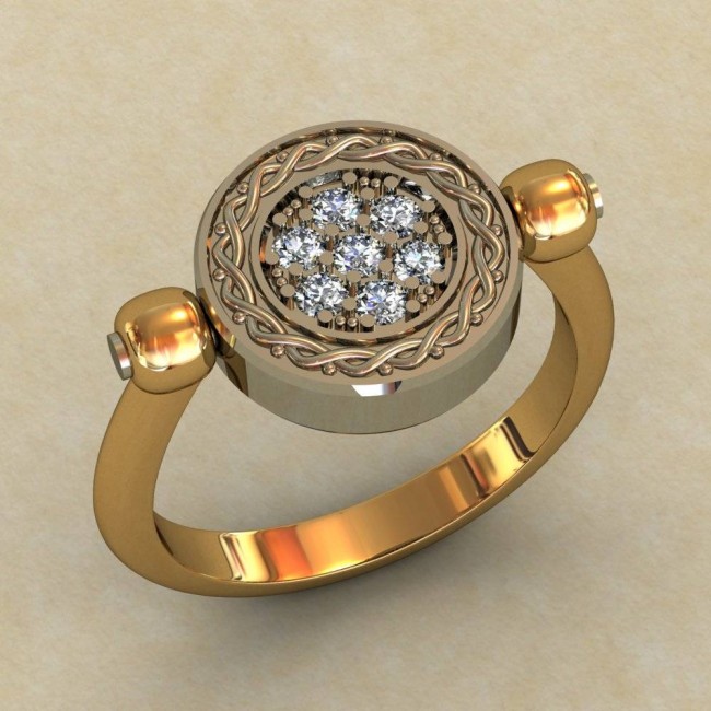 Женское кольцо 0464-КЕ Женское кольцо 0464-КЕ