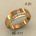 Женское кольцо классическое ке-111